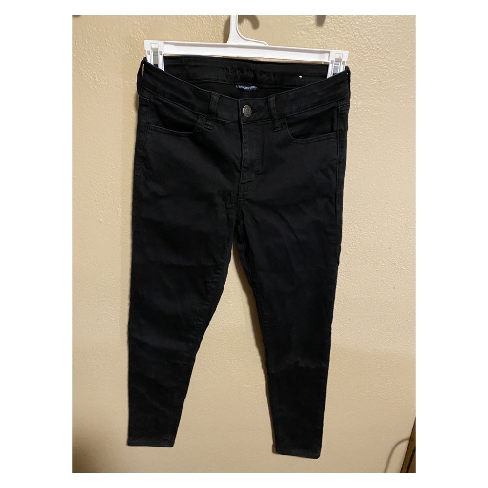 American Eagle ne(x)t level stretch black jeggings